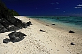 089 Rarotonga - Costa nord-occidentale - Black rocks