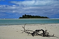 207 Aitutaki - Lagoon sailing - Maina island