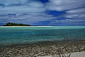 210 Aitutaki - Lagoon sailing - Maina island