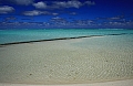 237 Aitutaki - Lagoon sailing - Honeymoon island